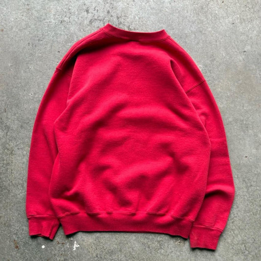 Vintage 90s Nebraska Huskers NU Can Do Crewneck - Large