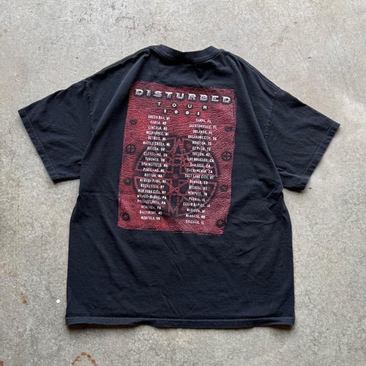 Vintage Y2K Disturbed Believe Band T-Shirt - X-Large