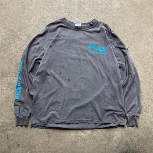 Vintage Faded Black Sig Sauer Gun T-Shirt - X-Large