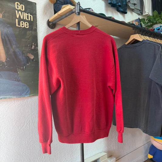 Vintage 90s Nebraska Cornhuskers Champions Football Crewneck - Large