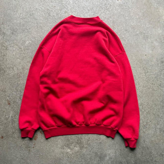 Vintage 90s Nebraska Huskers National Champions Crewneck - Large
