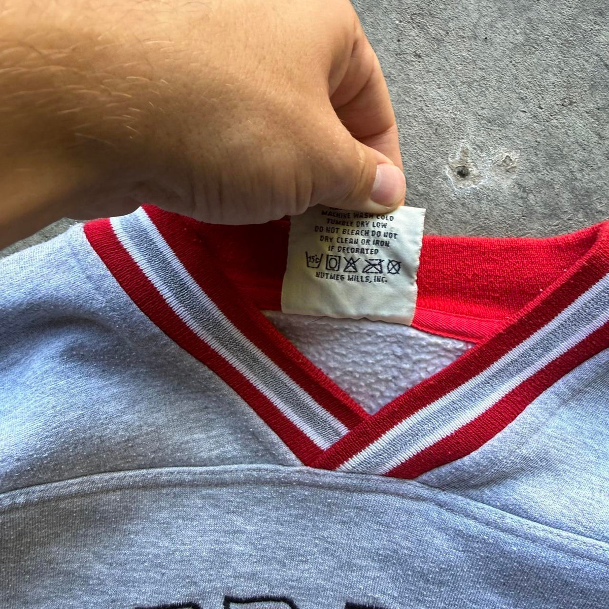 Vintage 90s Nebraska Huskers Embroidered Lee Sport Crewneck - X-Large