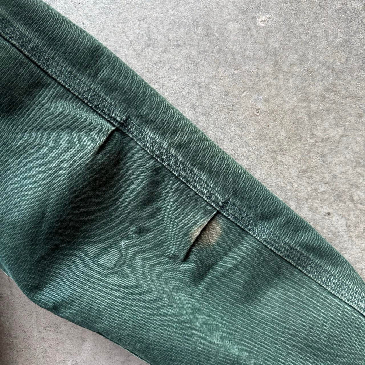 Vintage Carhartt J141 Detroit Hooded Fleece Lined Jacket - Small