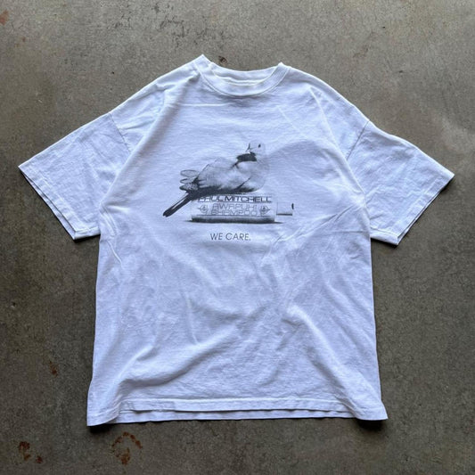Vintage 90s Paul Mitchell Shampoo Dove Animal T-Shirt - X-Large