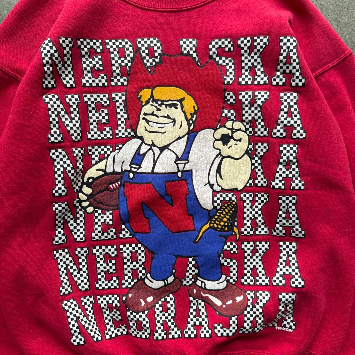 Vintage 90s Nebraska Huskers Herbie Crewneck - Large