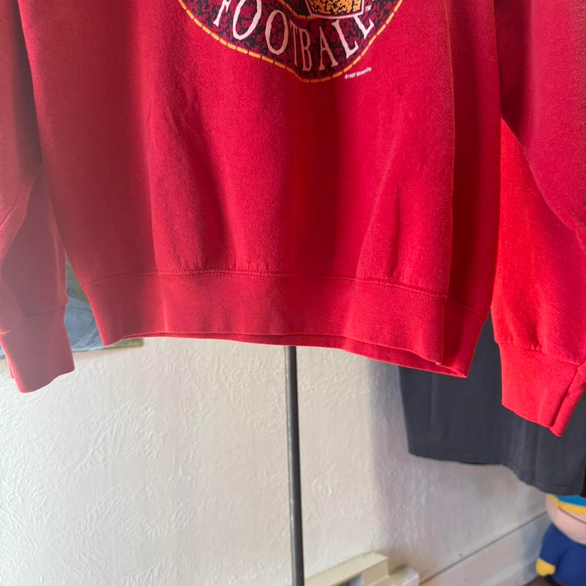 Vintage 90s Nebraska Huskers Football Crewneck - Large