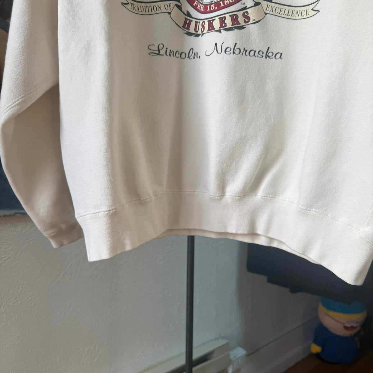 Vintage 90s Nebraska Huskers Galt Sand Football Crewneck - Medium