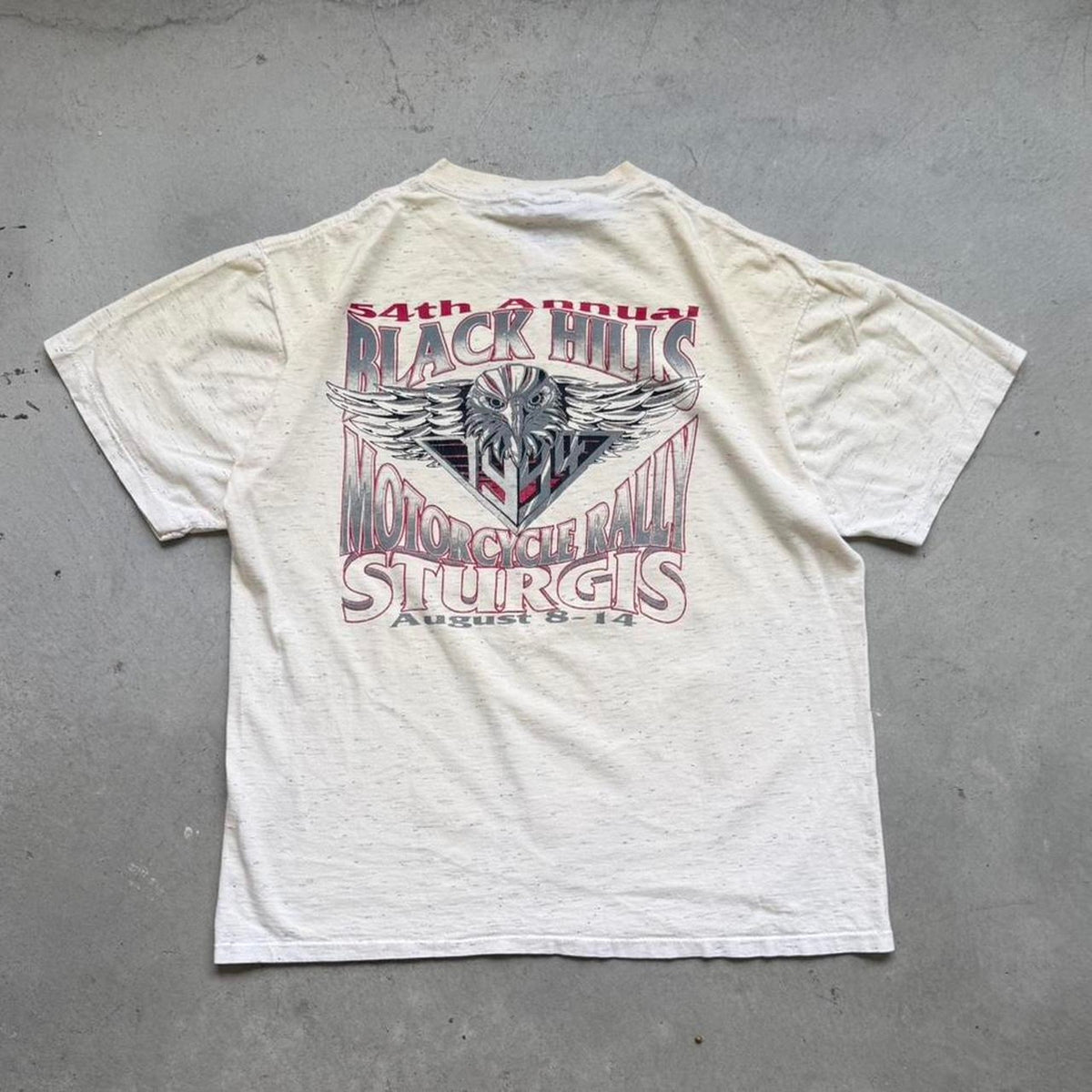 Vintage 1994 Sturgis Black Hills Motorcycle Biker T-Shirt - Large