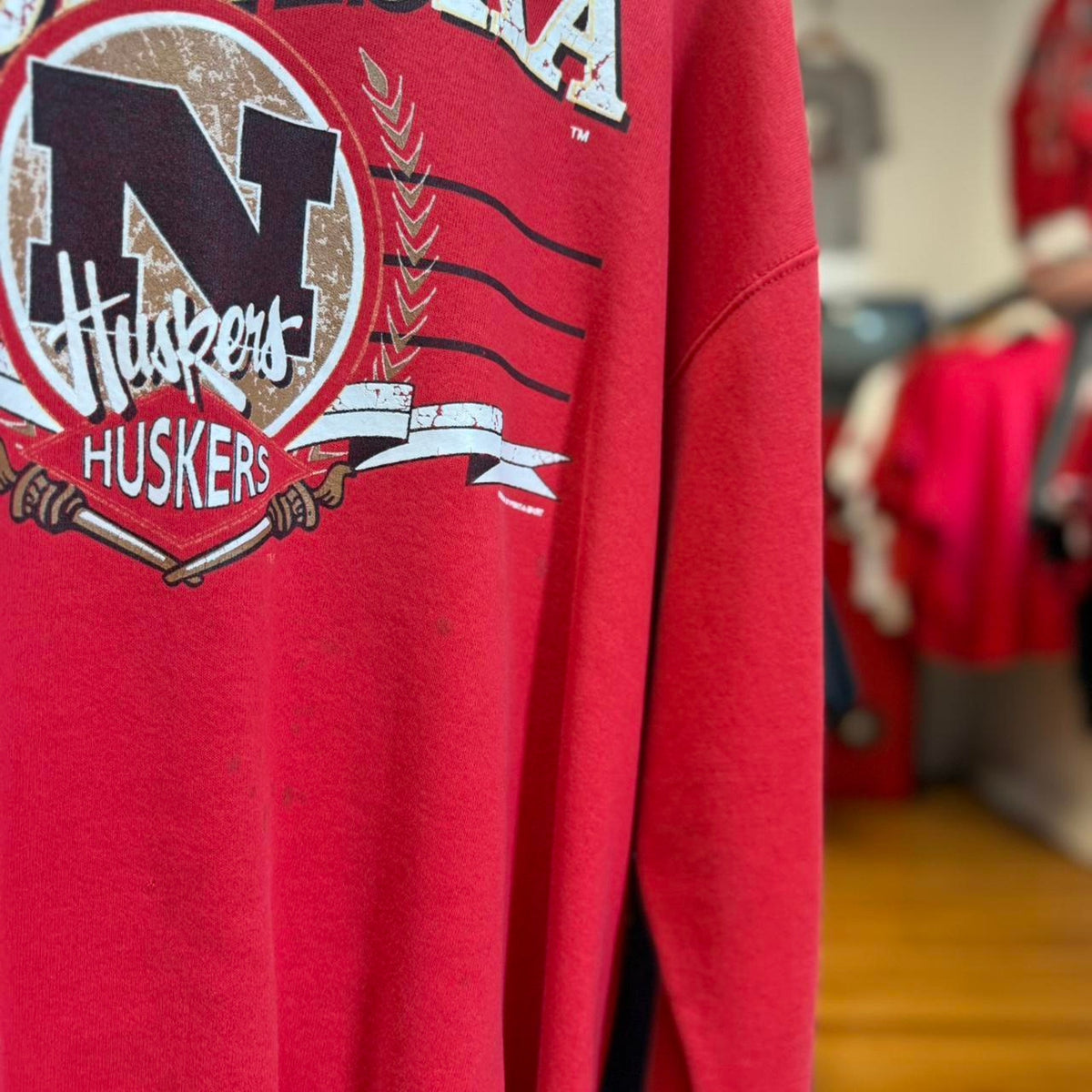 Vintage 90s Nebraska Huskers Crewneck