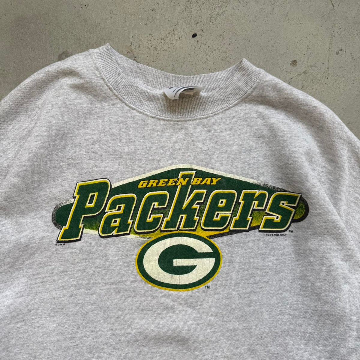 Vintage 90s Green Bay Packers NFL Sports Crewneck - XX-Large