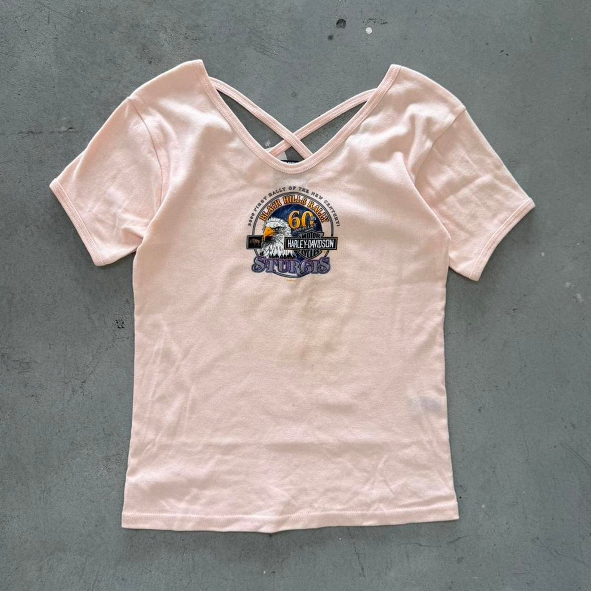 Vintage Harley Davidson Sturgis Biker T-Shirt - X-Large (W)