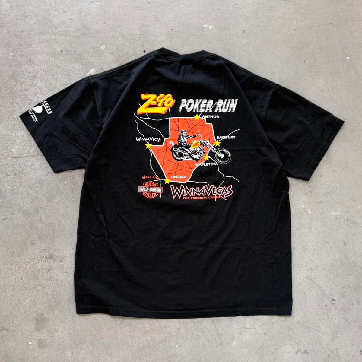 Vintage 2001 Z Ride Harley Davidson Motorcycles Biker T-Shirt - X-Large