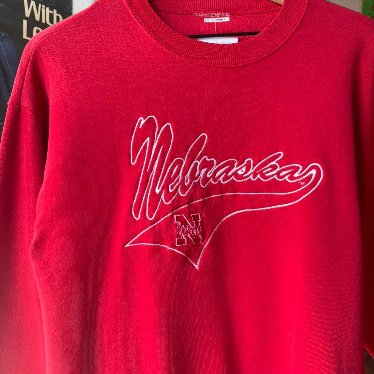 Vintage 90s Nebraska Huskers Crewneck - X-Large