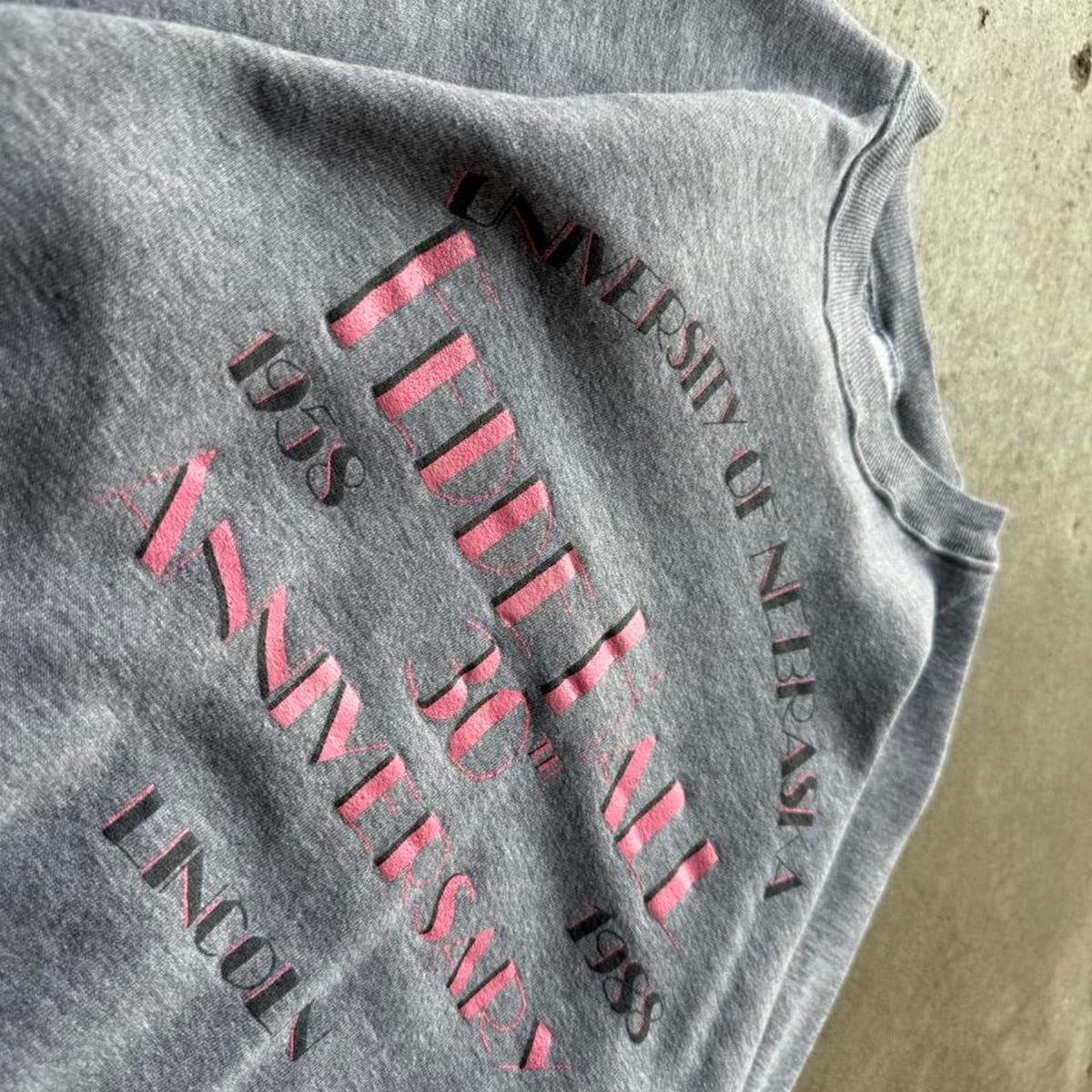 Vintage 90s Nebraska Huskers Fedde Hall Crewneck - X-Large