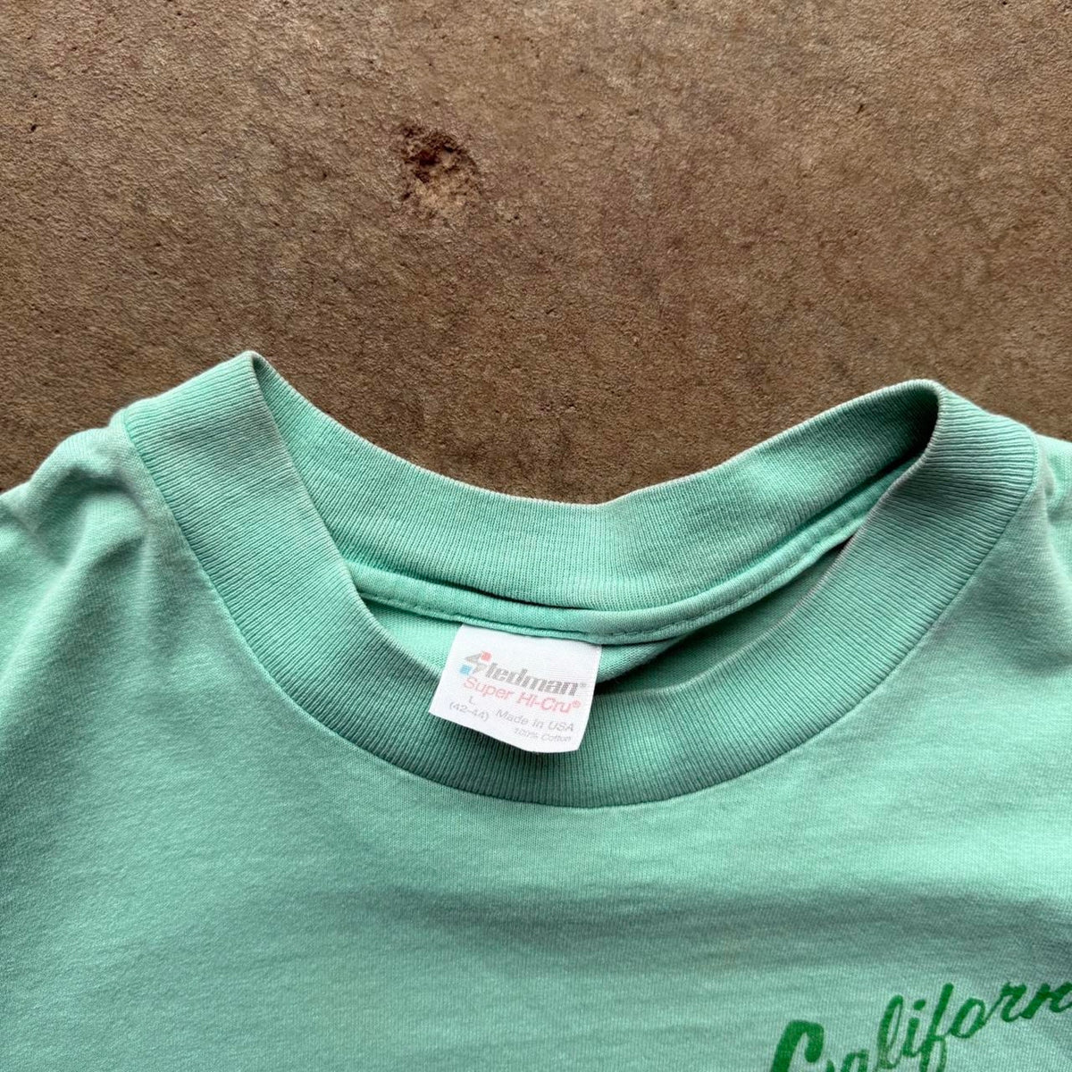 Vintage 80s California Lemonade Schnapps Alcohol T-Shirt - Large