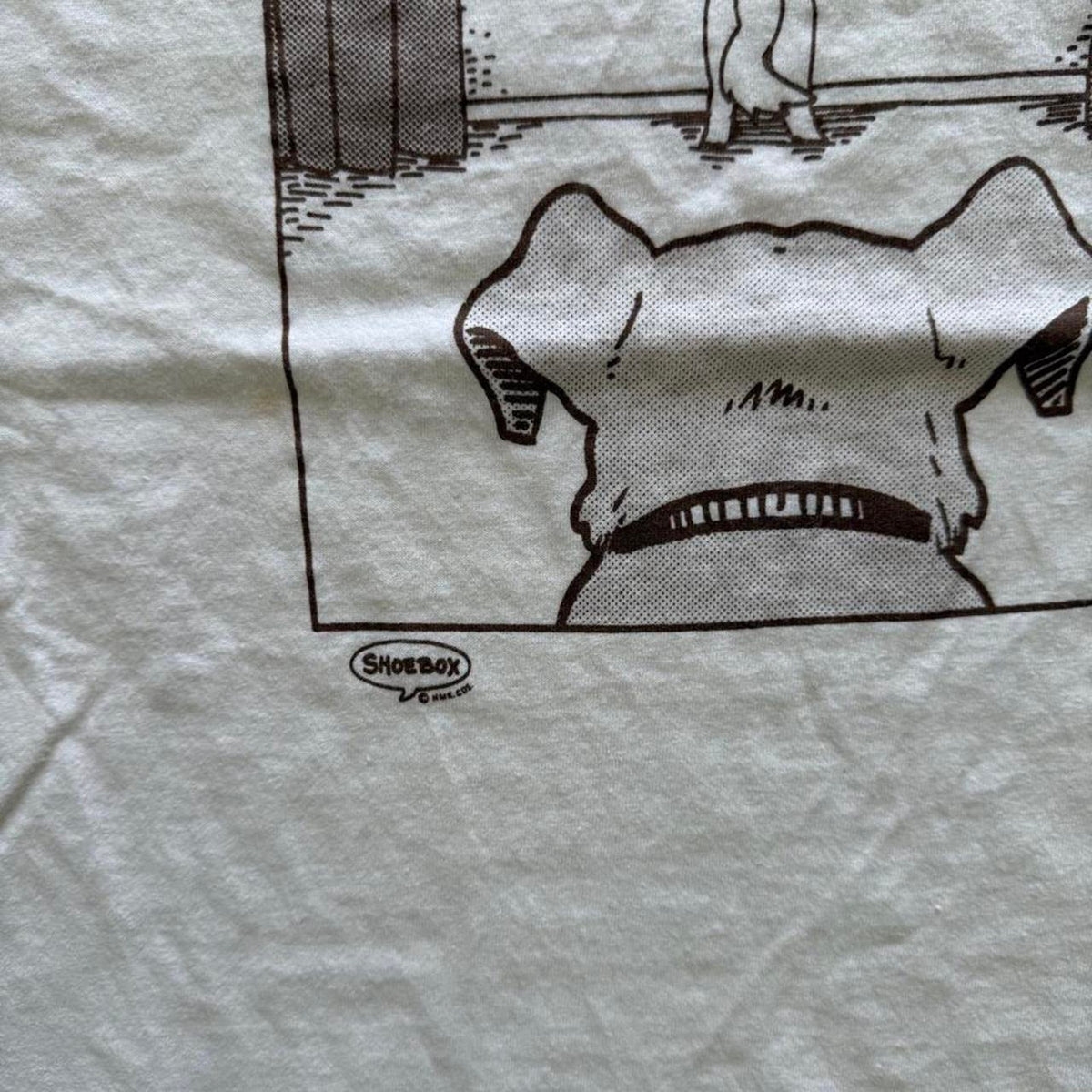 Vintage 90s Cat Dog Cartoon Bonehead Comic T-Shirt - Large