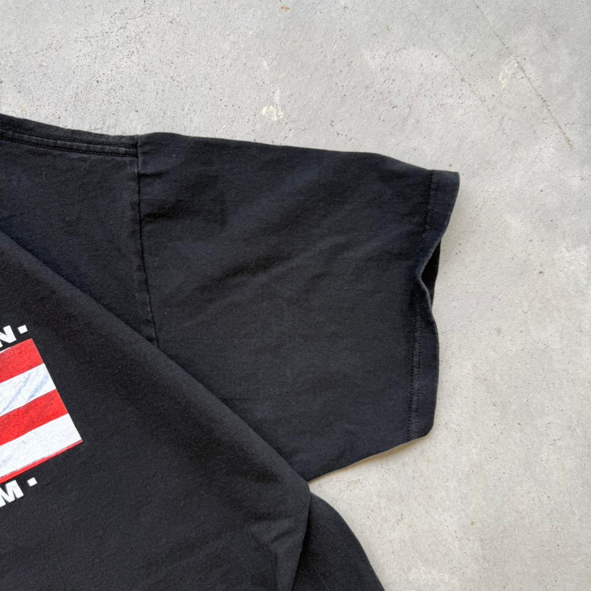 Vintage 1999 Sturgis Motorcycle Rally USA Flag T-Shirt - X-Large