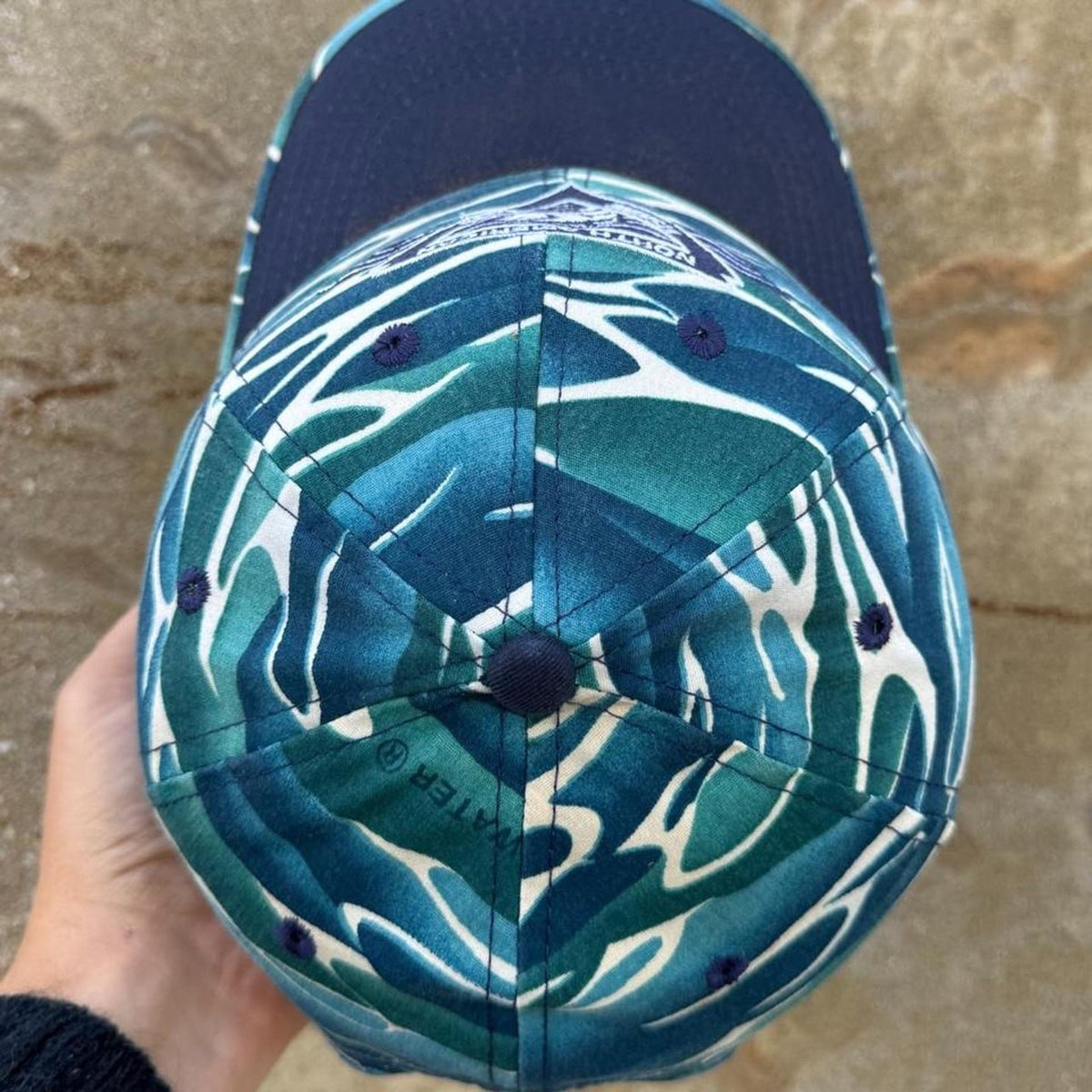 Vintage 90s North American Fishing Club Waves Snapback