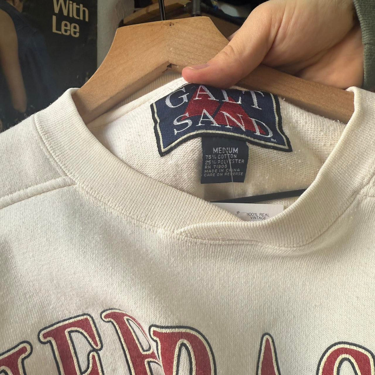 Vintage 90s Nebraska Huskers Galt Sand Football Crewneck - Medium