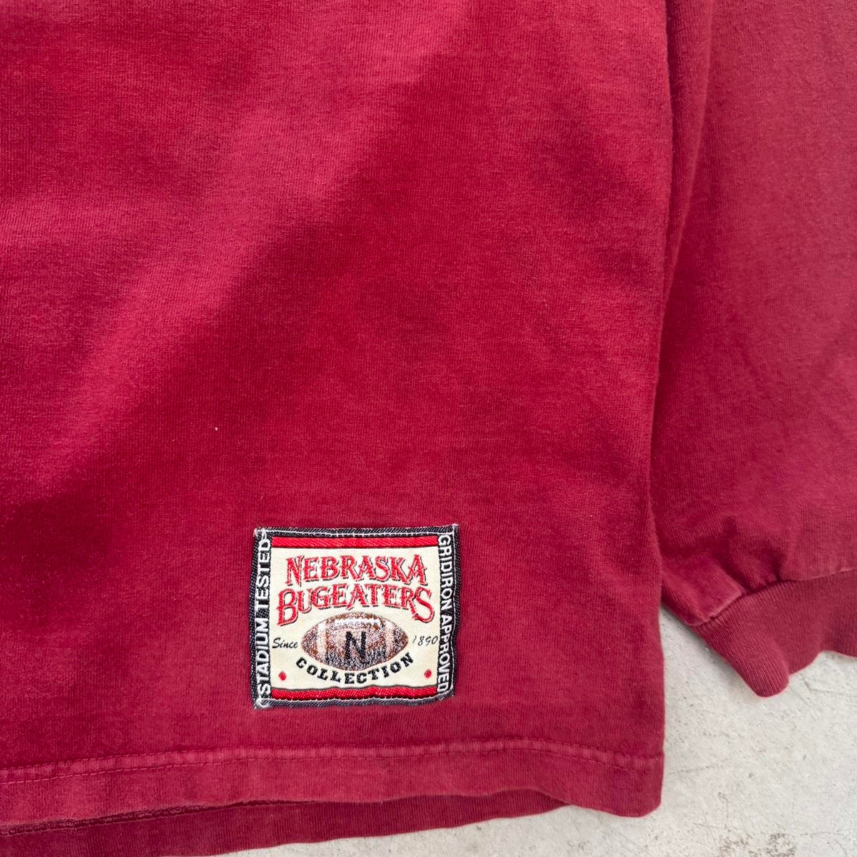 Vintage 90s Nebraska Huskers Bugeaters Football T-Shirt - X-Large