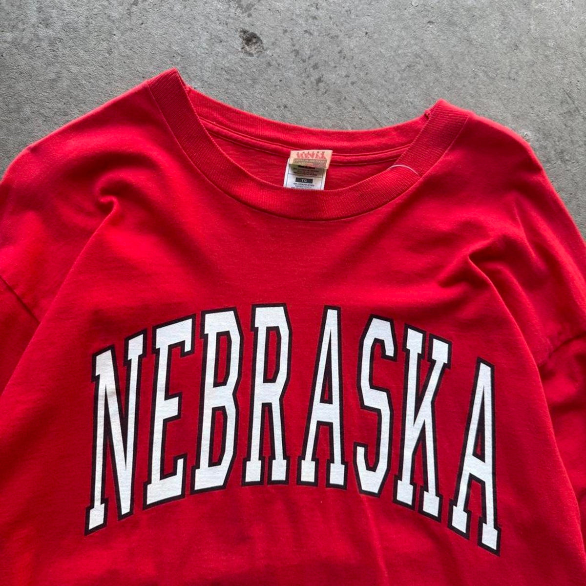 Vintage 90s Nebraska Huskers Long Sleeve T-Shirt - Large