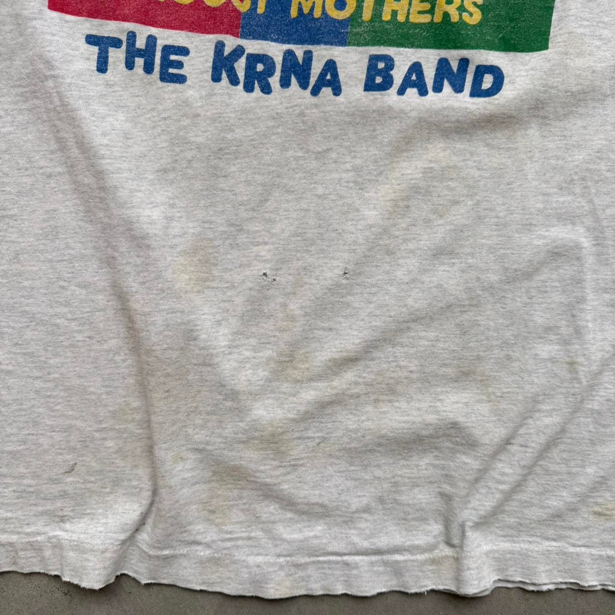 Vintage 90s Jif and The Choosy Mothers The KRNA Band T-Shirt - X-Large