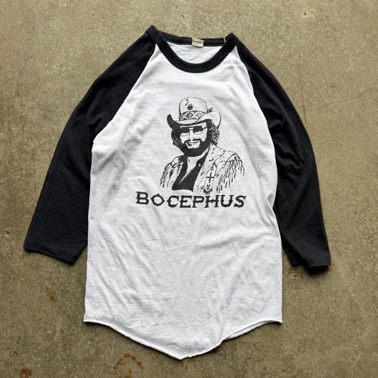 Vintage 1986 Hank Williams Bocephus Whiskey Bent and Hell Bound T-Shirt - X-Large