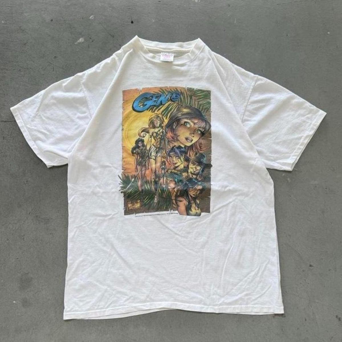 Vintage Gen 13 Comic Anime T-Shirt - X-Large