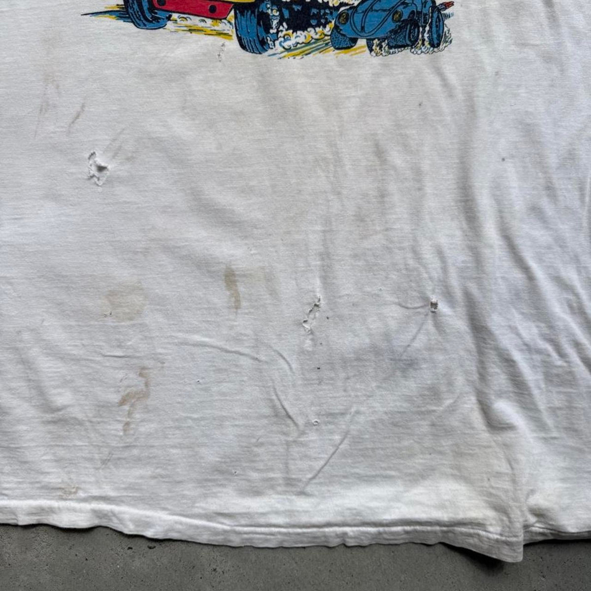 Vintage 70s Trucking Pull the Smokey’s Ringer T-Shirt - Medium