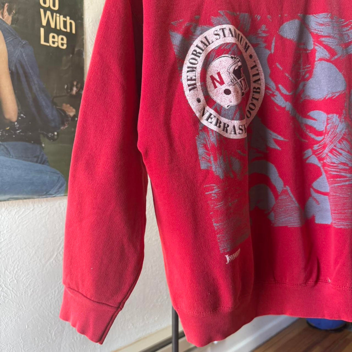 Vintage 90s Nebraska Huskers Players Crewneck - Large