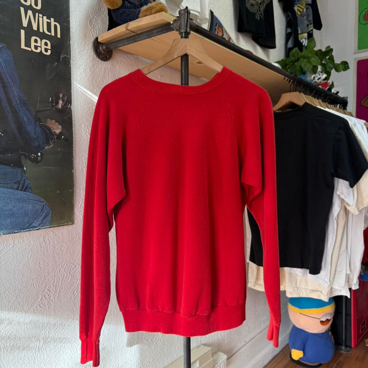 Vintage 80s Nebraska Huskers School Crest Crewneck - X-Large