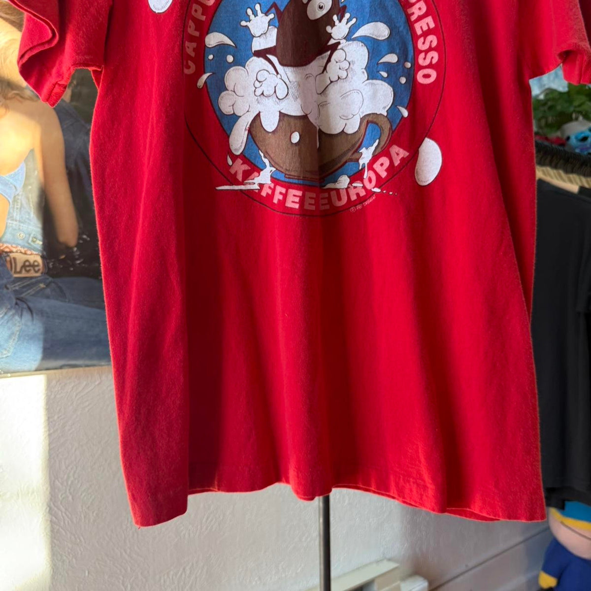 Vintage 90s Coffee Bean Espresso T-Shirt - Medium