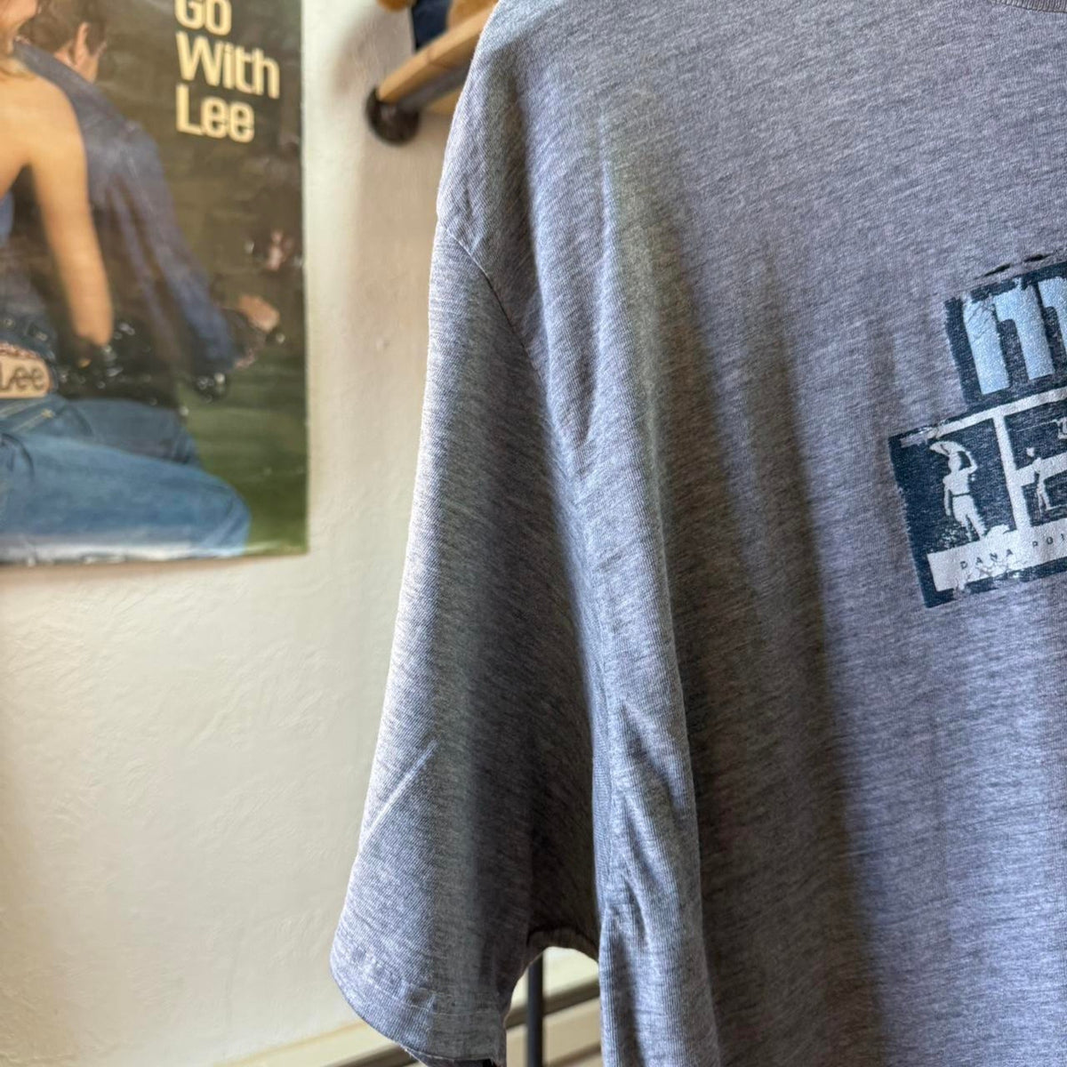 Vintage Mossimo Surfing Distressed Surf T-Shirt - X-Large