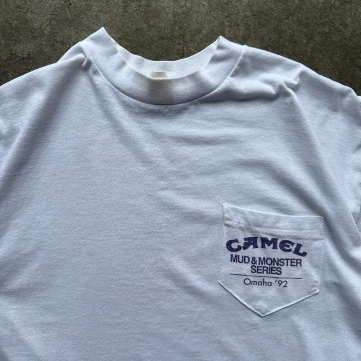 Vintage 90s Camel Mud and Monster Series Pocket T-Shirt - X-Large