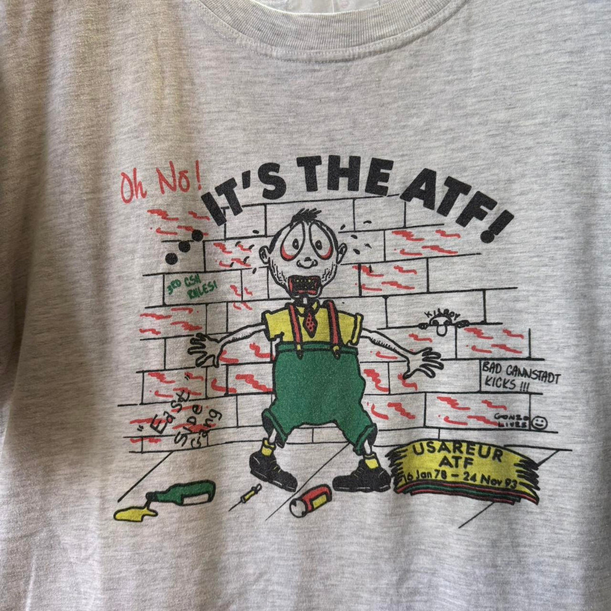 Vintage 90s It’s the ATF Gun Control T-Shirt - Large