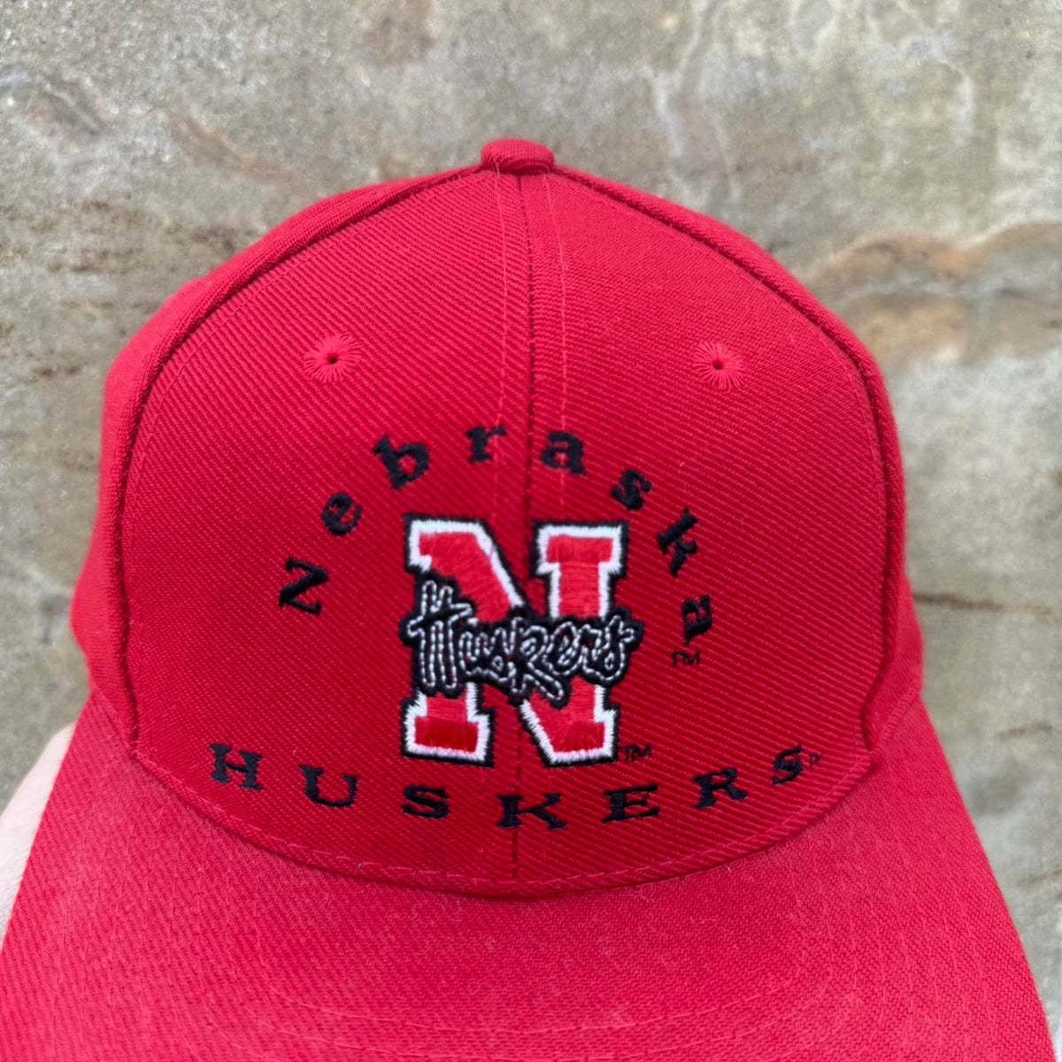 Vintage 90s Nebraska Huskers Russell Athletic Snapback