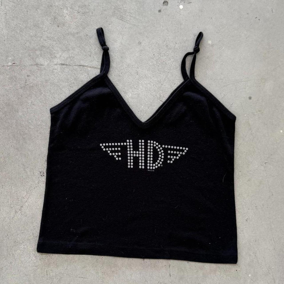 Vintage 90s Harley Davidson Studded Logo Tank Top - X-Large (W)
