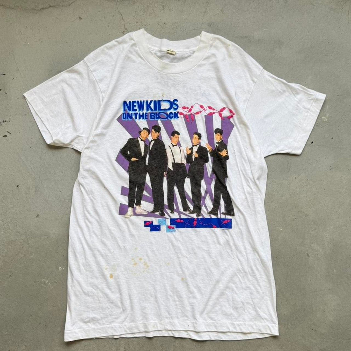 Vintage New Kids on the Block NKTB Band T-Shirt - X-Large