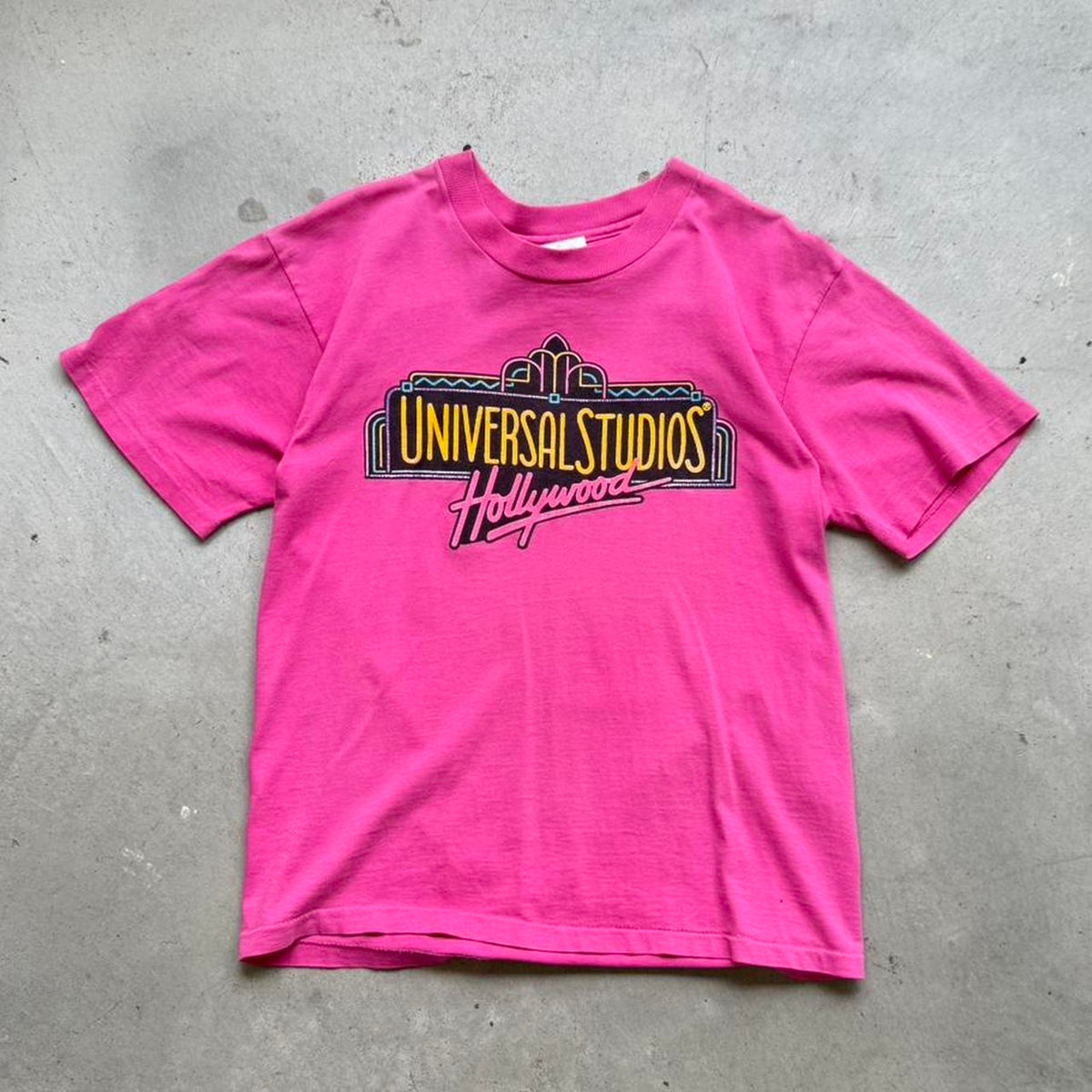 Vintage 90s Universal Studios Hollywood T-Shirt - Medium