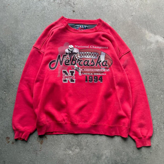 Vintage 1994 Nebraska Cornhuskers National Champions Crewneck - X-Large