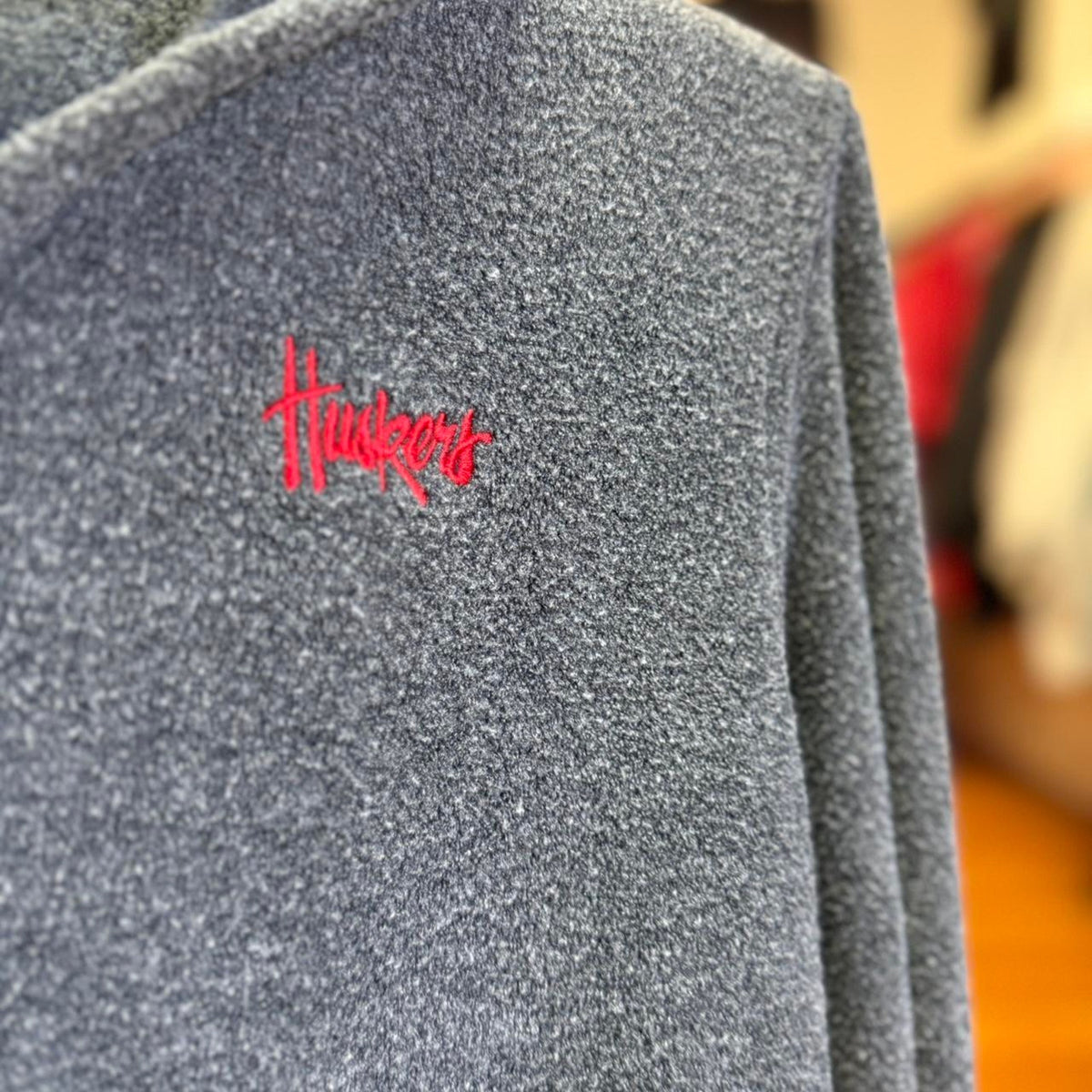 Vintage 90s Nebraska Huskers Embroidered Fleece - XX-Large