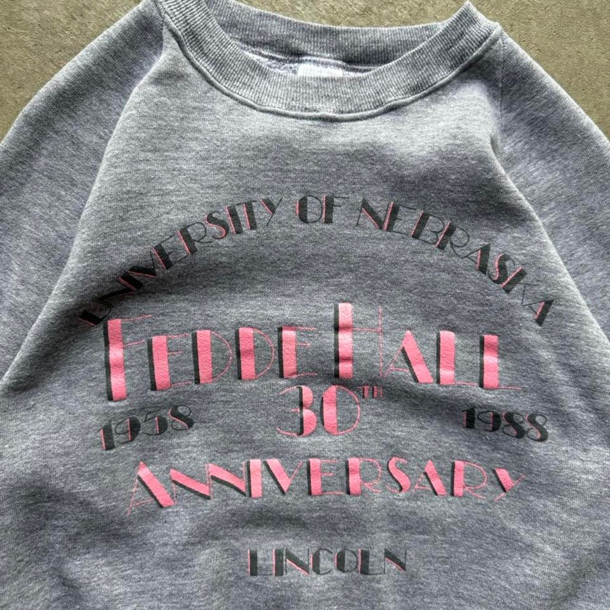 Vintage 90s Nebraska Huskers Fedde Hall Crewneck - X-Large