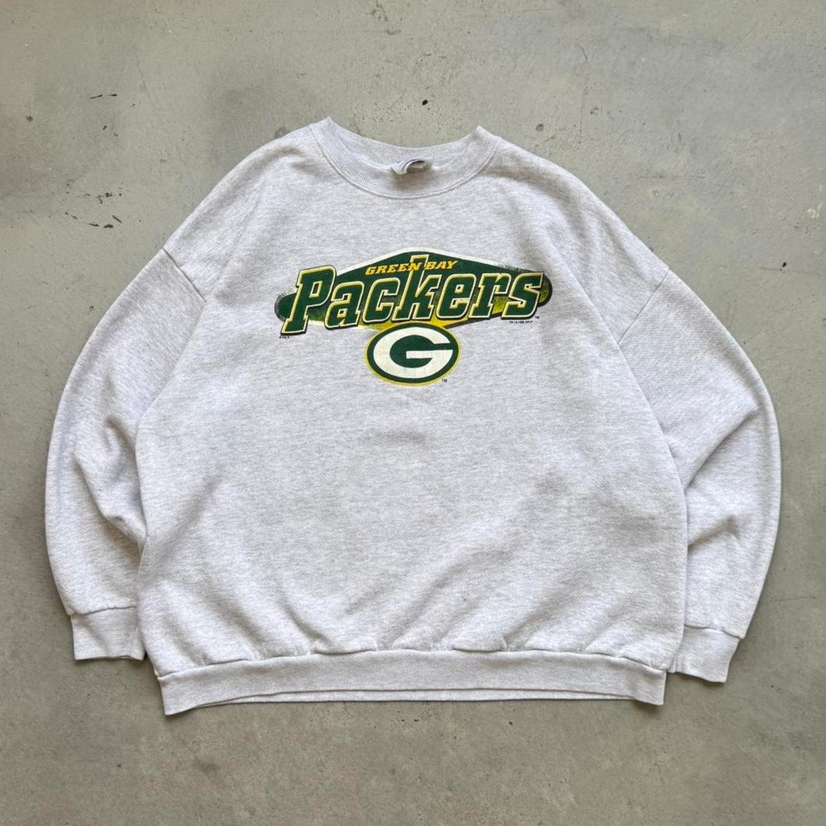 Vintage 90s Green Bay Packers NFL Sports Crewneck - XX-Large