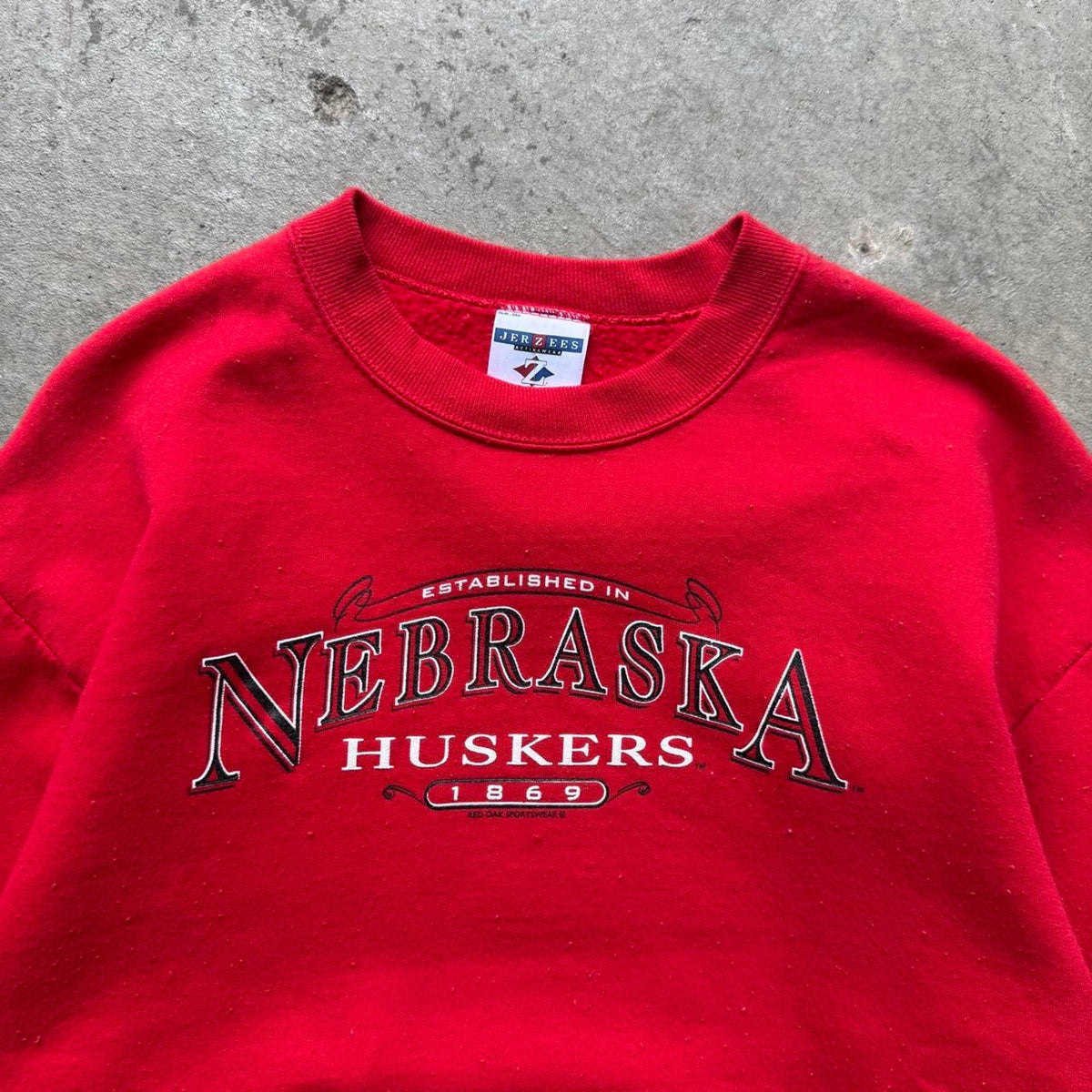 Vintage Nebraska Huskers Crewneck - Medium