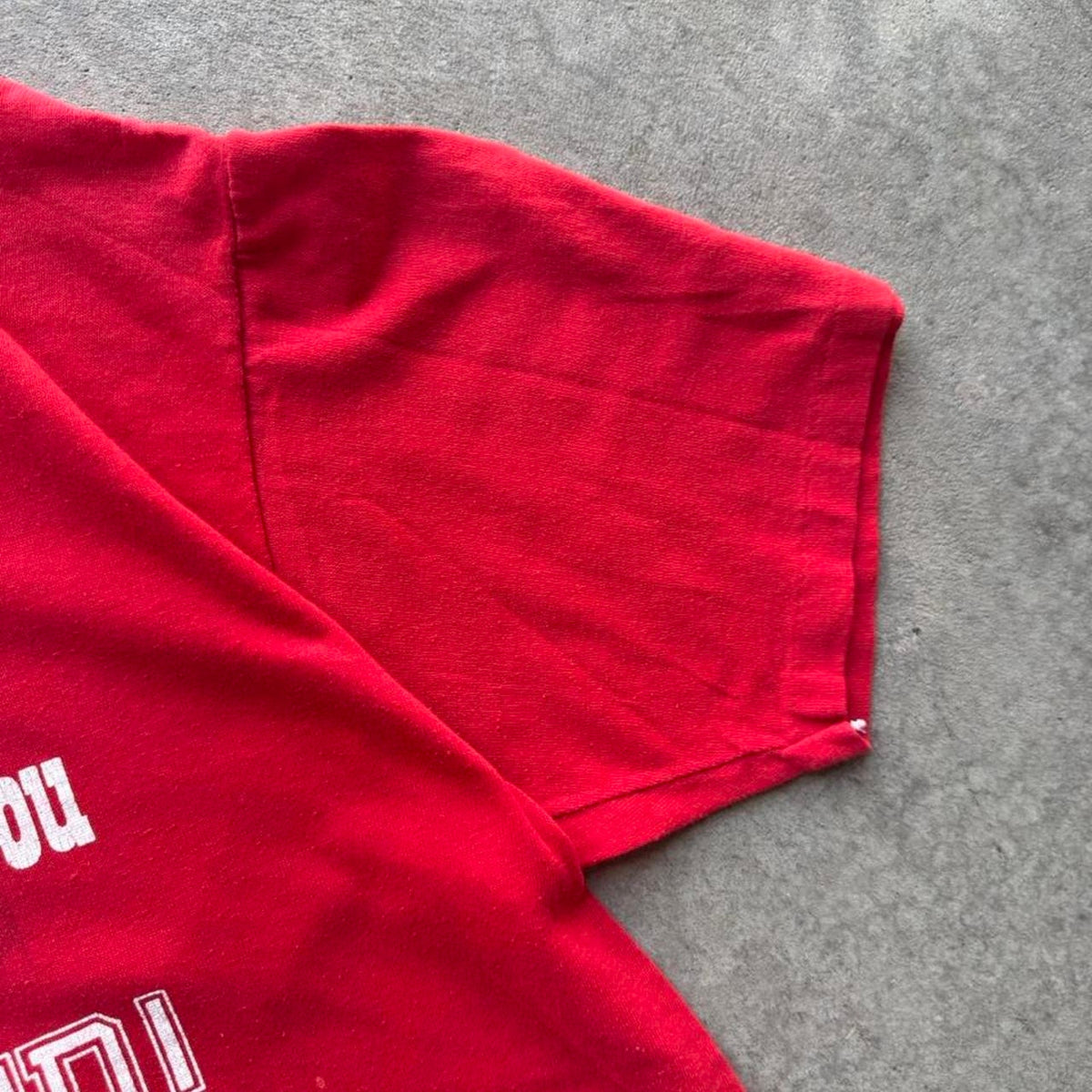 Vintage 80s Nebraska Huskers Go Big Red Text T-Shirt - X-Large
