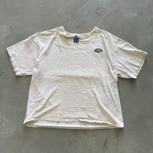 Vintage 90s Land Rover Distressed T-Shirt - X-Large