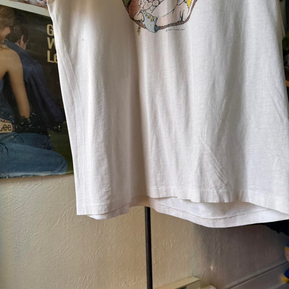 Vintage 90s Sonward Ho Western Cowboy Cartoon T-Shirt - Large