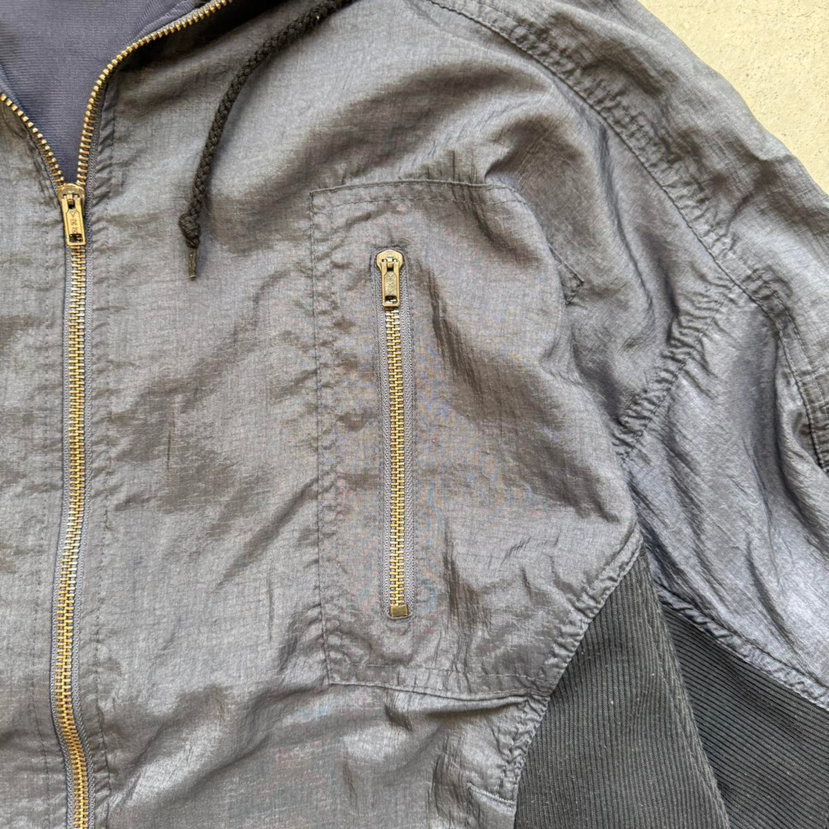 Vintage 90s Nike Air Jordan Warm Up Tactical Jacket - Large