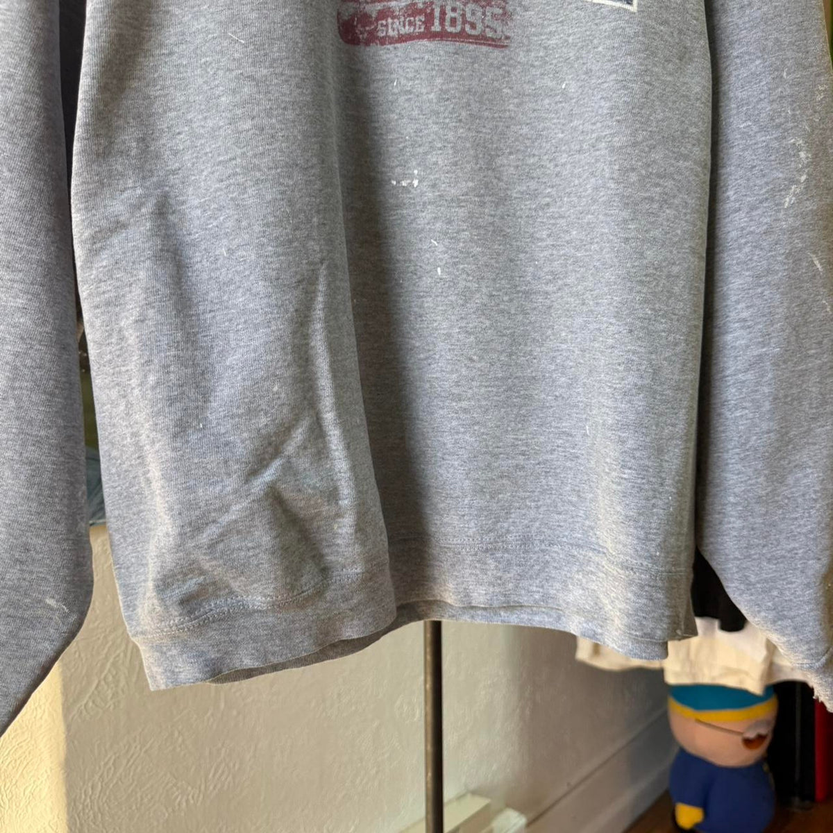 Vintage 90s Oshkosh Paint Splatter Crewneck - X-Large