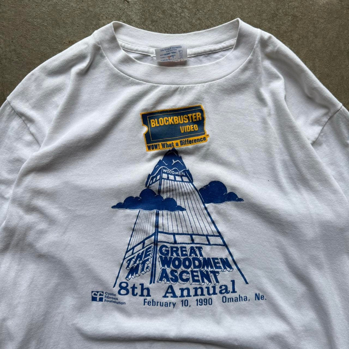 Vintage 90s Blockbuster Video Omaha Nebraska T-Shirt - Large